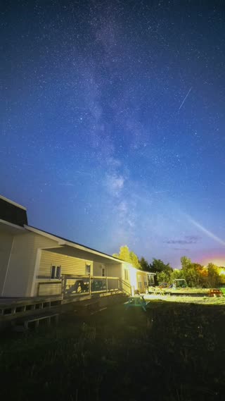 Glovertown Milky Way and Airglow frame 5
