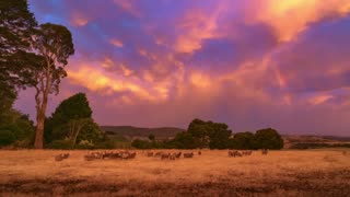 Sunset Storm Timelapse frame 2