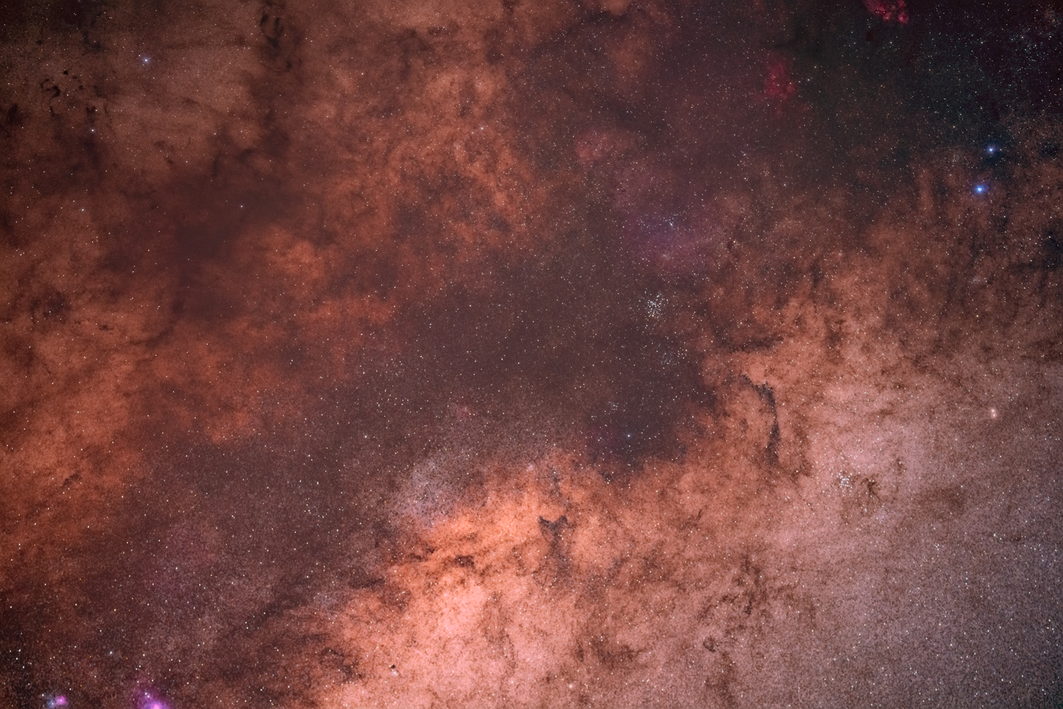 Milky Way From Front Lawn